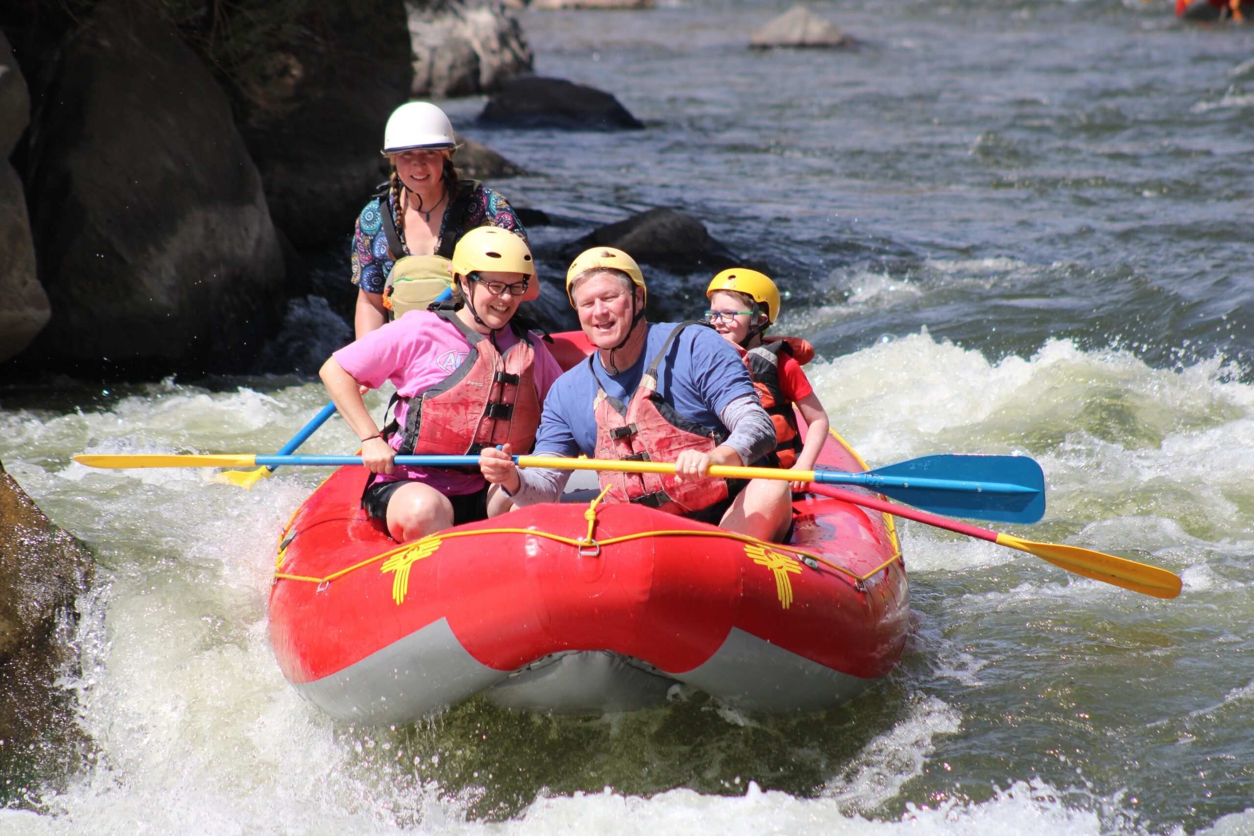 Thissen river rafting